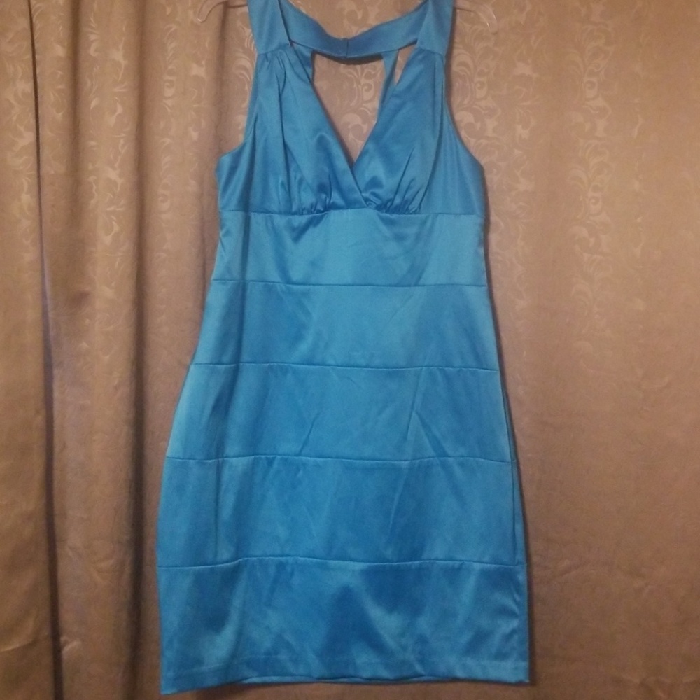 Blue Sundress EUC size 14